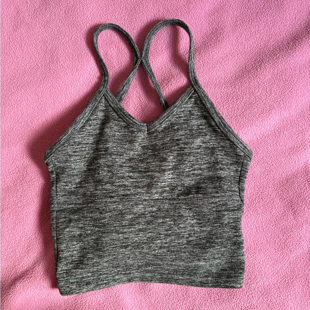 Gray Girls KTRNA Strappy Sports Bra and Dancewear Top